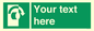 SV5227: Custom Turn Clockwise Sign