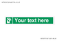 SV5227: Custom Turn Clockwise Sign