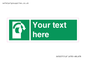 SV5227: Custom Turn Clockwise Sign