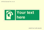 SV5227: Custom Turn Clockwise Sign