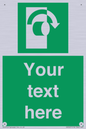 SV5227: Custom Turn Clockwise Sign