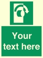SV5227: Custom Turn Clockwise Sign