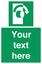 SV5227: Custom Turn Clockwise Sign