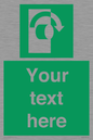 SV5227: Custom Turn Clockwise Sign