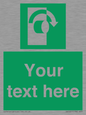 SV5227: Custom Turn Clockwise Sign