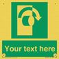 SV5227: Custom Turn Clockwise Sign