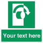 SV5227: Custom Turn Clockwise Sign