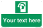 SV5228: Custom Turn Anti-Clockwise Sign