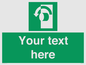 SV5228: Custom Turn Anti-Clockwise Sign