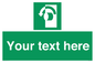 SV5228: Custom Turn Anti-Clockwise Sign