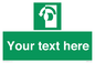 SV5228: Custom Turn Anti-Clockwise Sign