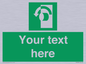 SV5228: Custom Turn Anti-Clockwise Sign