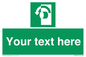 SV5228: Custom Turn Anti-Clockwise Sign