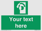SV5228: Custom Turn Anti-Clockwise Sign