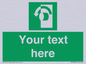 SV5228: Custom Turn Anti-Clockwise Sign