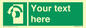 SV5228: Custom Turn Anti-Clockwise Sign
