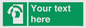 SV5228: Custom Turn Anti-Clockwise Sign