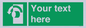 SV5228: Custom Turn Anti-Clockwise Sign