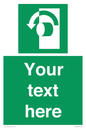 SV5228: Custom Turn Anti-Clockwise Sign