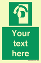 SV5228: Custom Turn Anti-Clockwise Sign