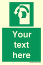 SV5228: Custom Turn Anti-Clockwise Sign