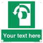 SV5228: Custom Turn Anti-Clockwise Sign