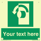 SV5228: Custom Turn Anti-Clockwise Sign