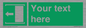 SV5230: Custom Slide to Open Sign