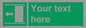 SV5230: Custom Slide to Open Sign