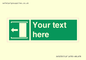 SV5230: Custom Slide to Open Sign