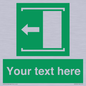 SV5230: Custom Slide to Open Sign