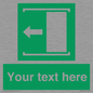 SV5230: Custom Slide to Open Sign