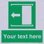 SV5230: Custom Slide to Open Sign