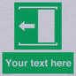 SV5230: Custom Slide to Open Sign