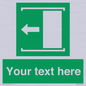SV5230: Custom Slide to Open Sign