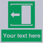 SV5230: Custom Slide to Open Sign