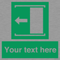 SV5230: Custom Slide to Open Sign