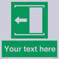SV5230: Custom Slide to Open Sign