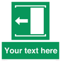 SV5230: Custom Slide to Open Sign