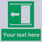SV5230: Custom Slide to Open Sign