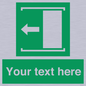 SV5230: Custom Slide to Open Sign