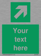 SV5232: Custom Arrow Top Right Sign