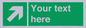 SV5232: Custom Arrow Top Right Sign