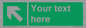 SV5233: Custom Arrow Top Left Sign