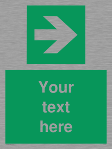 SV5234: Custom Arrow Right Sign