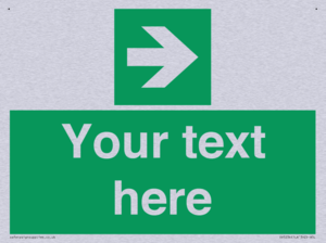 SV5234: Custom Arrow Right Sign