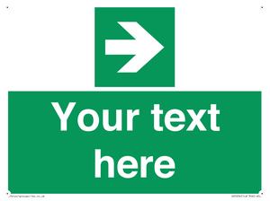 SV5234: Custom Arrow Right Sign