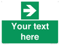 SV5234: Custom Arrow Right Sign