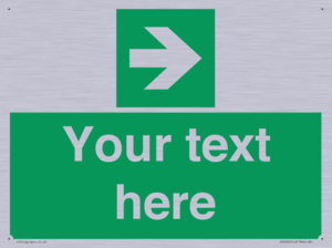 SV5234: Custom Arrow Right Sign