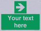 SV5234: Custom Arrow Right Sign